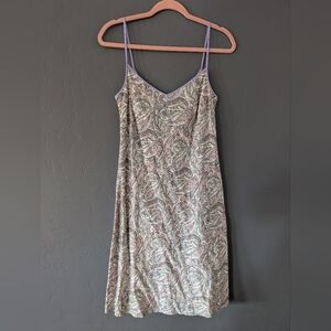 J. Crew 100% Cotton Paisley Dress